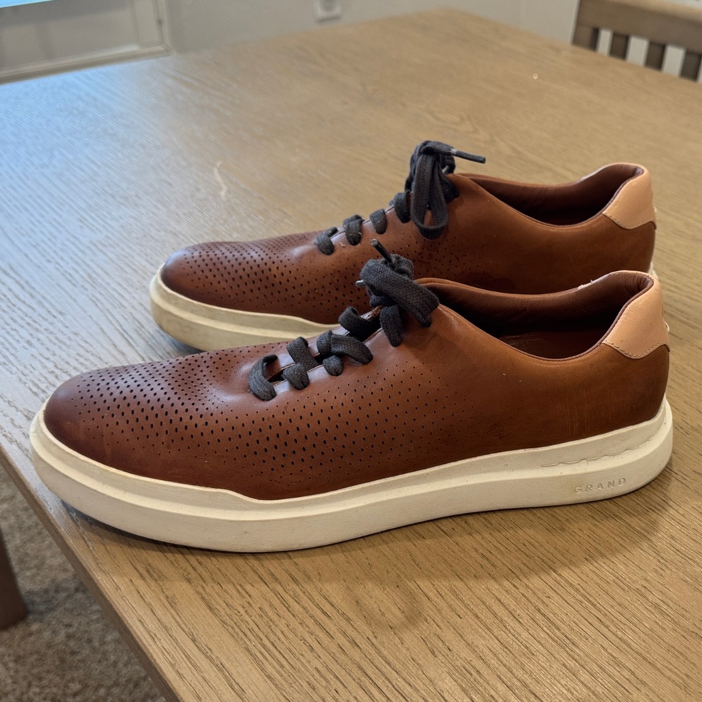 Cole Haan Brown and Tan Men's Sneakers